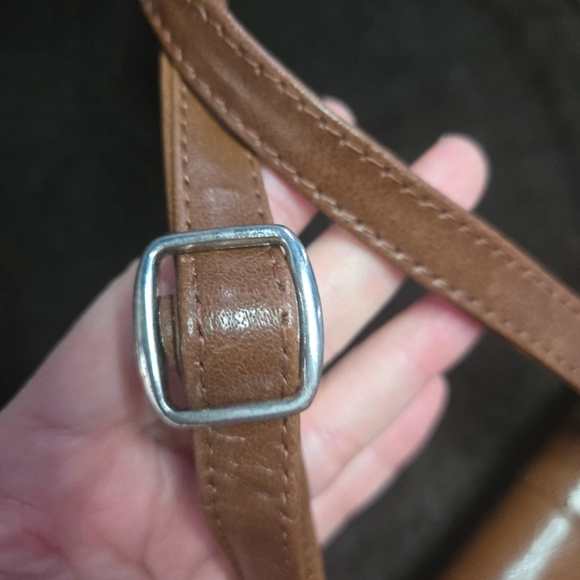 Brown Leather Crossbody Bag - Picture 13 of 15